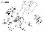 Bosch 3 600 HA6 177 Rotak 34-13 Lawnmower 230 V / GB Spare Parts Rotak34-13